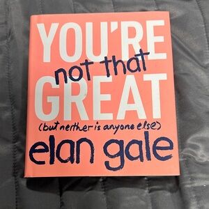 Elan Gale Pink and White Book